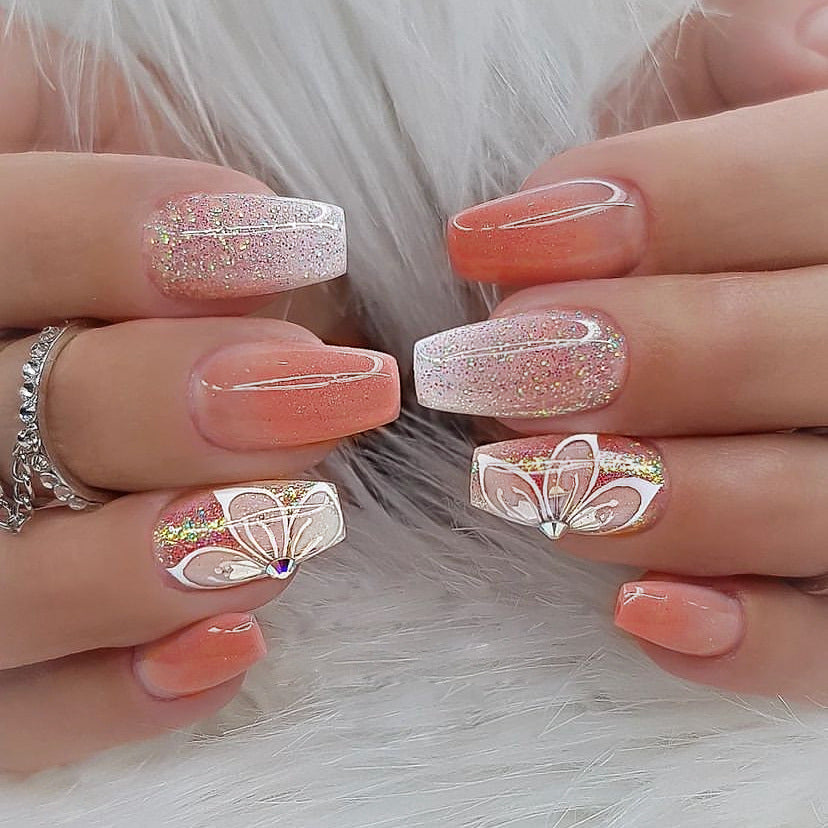 DIY Elegant Press-On Nails Set Stornfield
