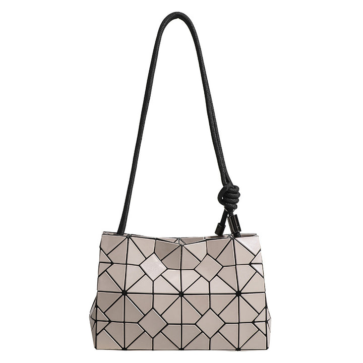 Stylish Geometric Design Handbag