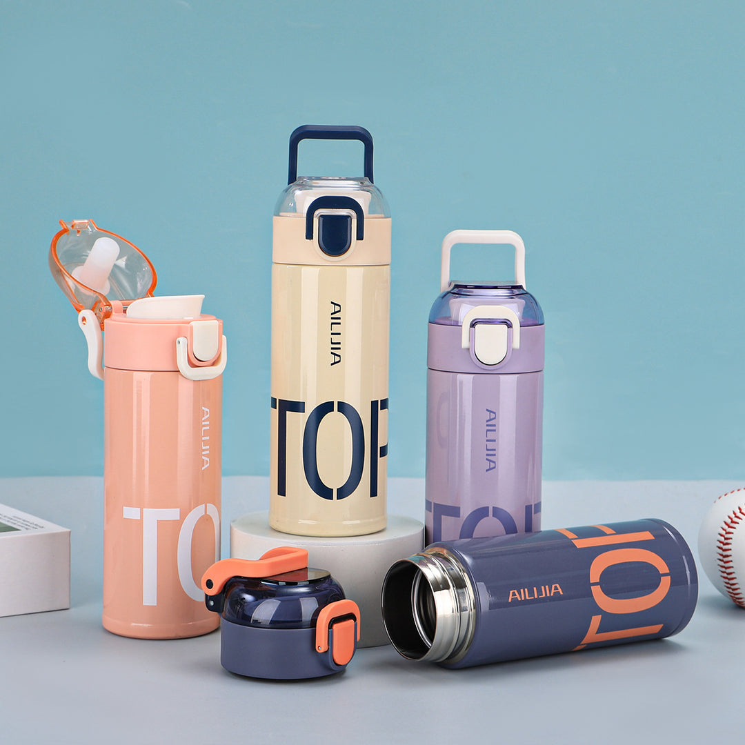 Women's Innovative Drink Bottle with Flip Top Closure Stornfield