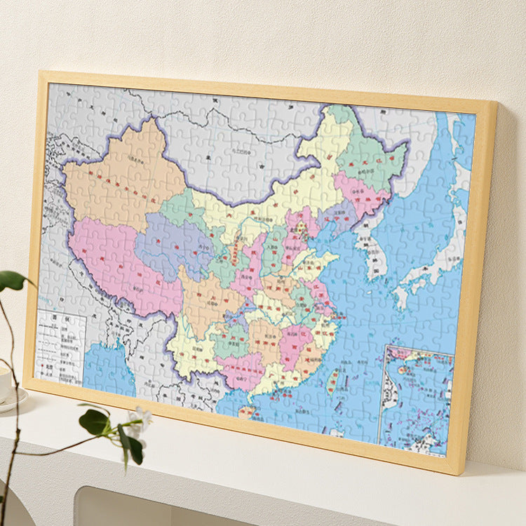 Puzzle Framing for Home Display
