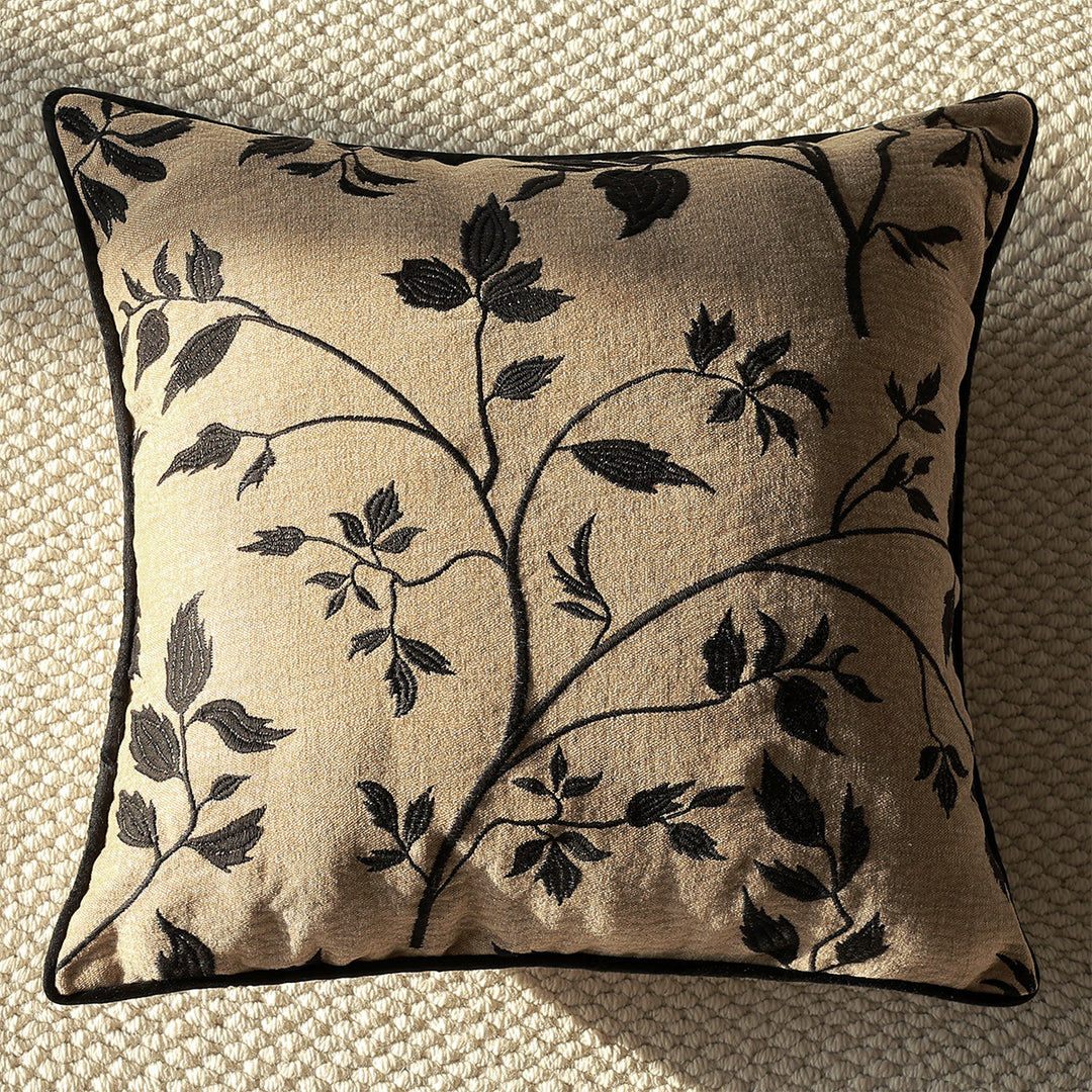 Structured decorative cushions with elegant design