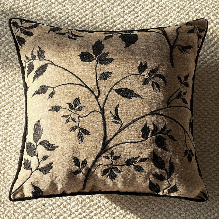 Structured decorative cushions with elegant design