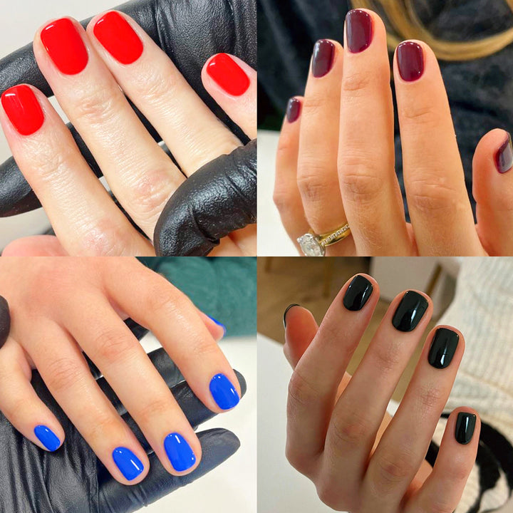 Glamorous nail art with high-gloss finish Stornfield