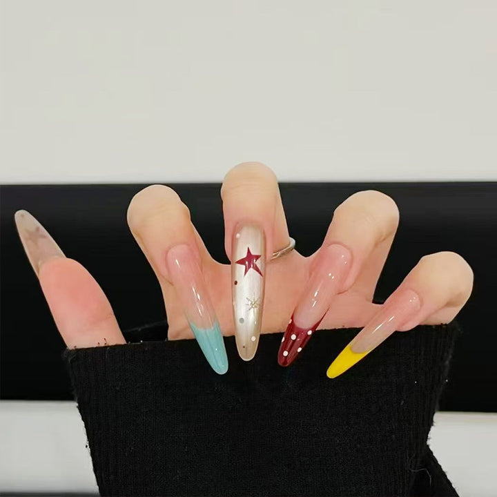 Artistic Long Stiletto Nail Enhancements Stornfield