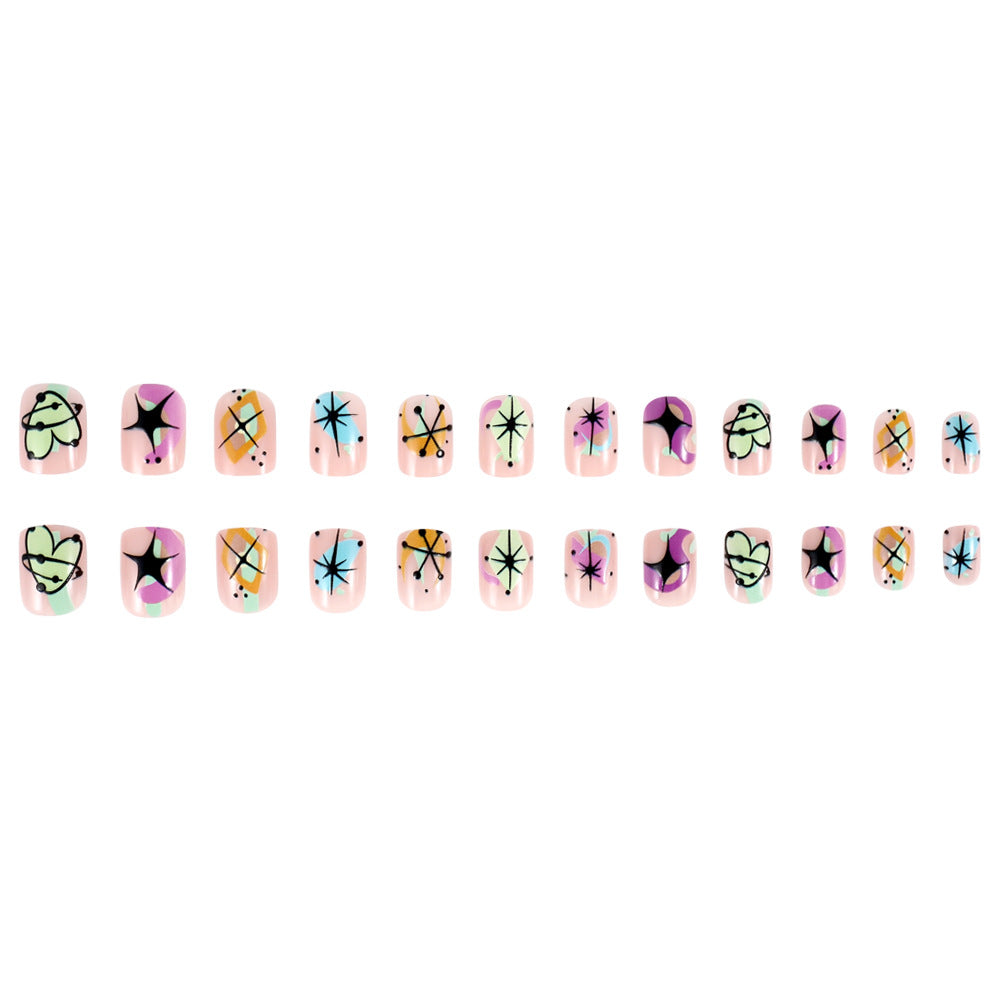 Artistic Abstract Nail Art Stornfield