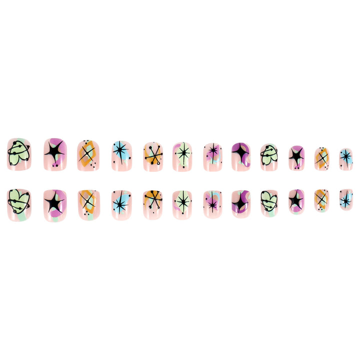 Artistic Abstract Nail Art Stornfield