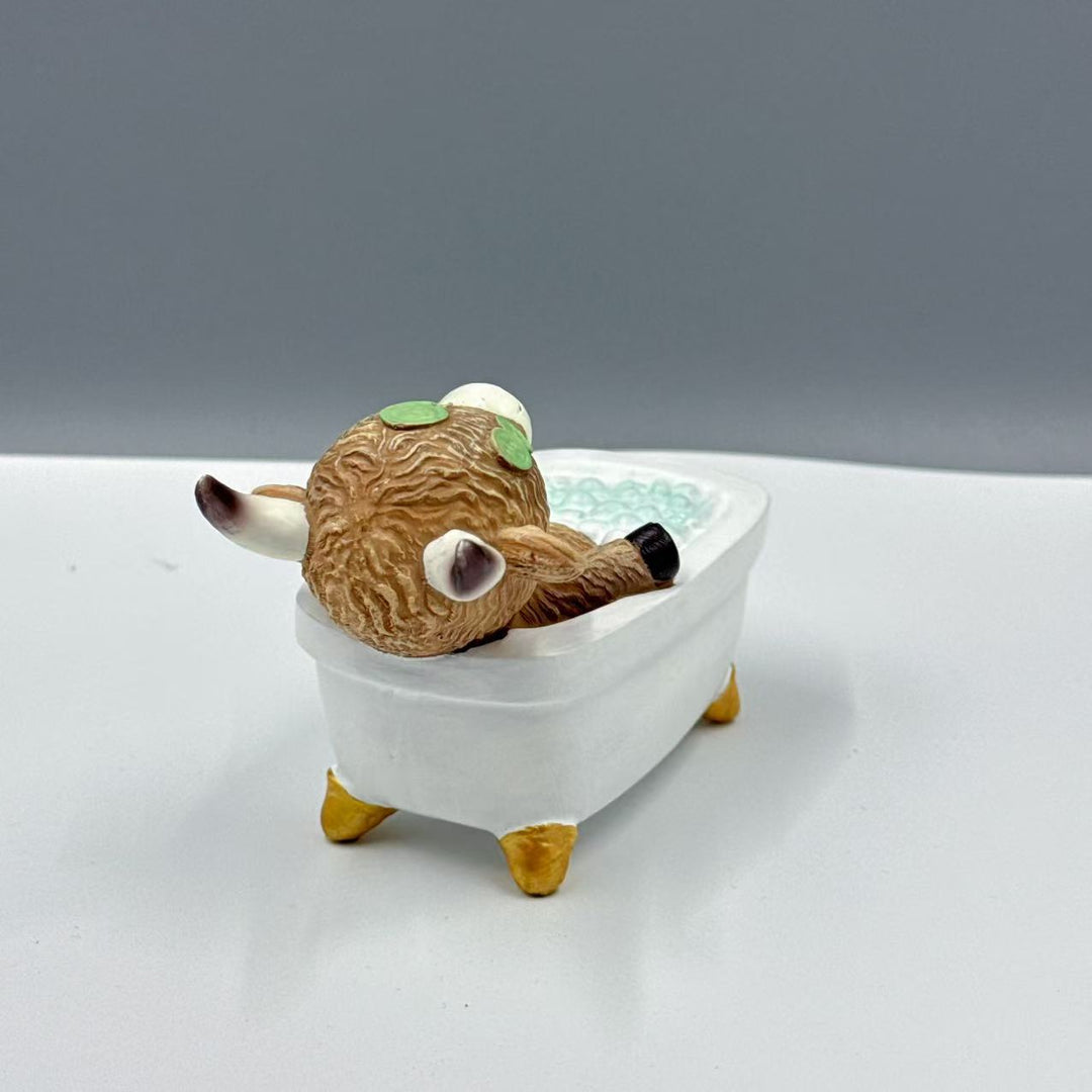Duck figure in stylish relaxation bath Stornfield