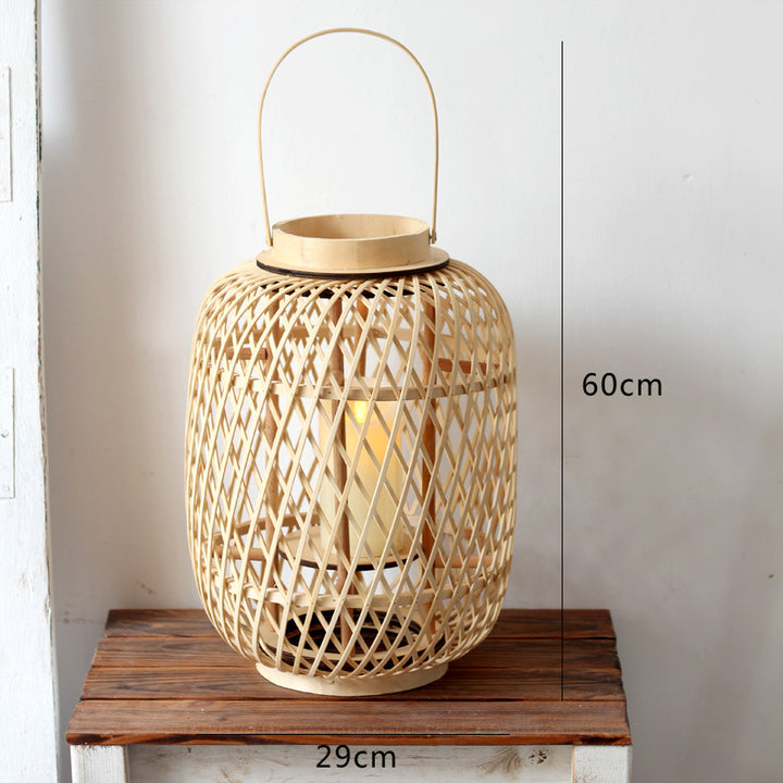 Handmade Rattan Lantern Stornfield