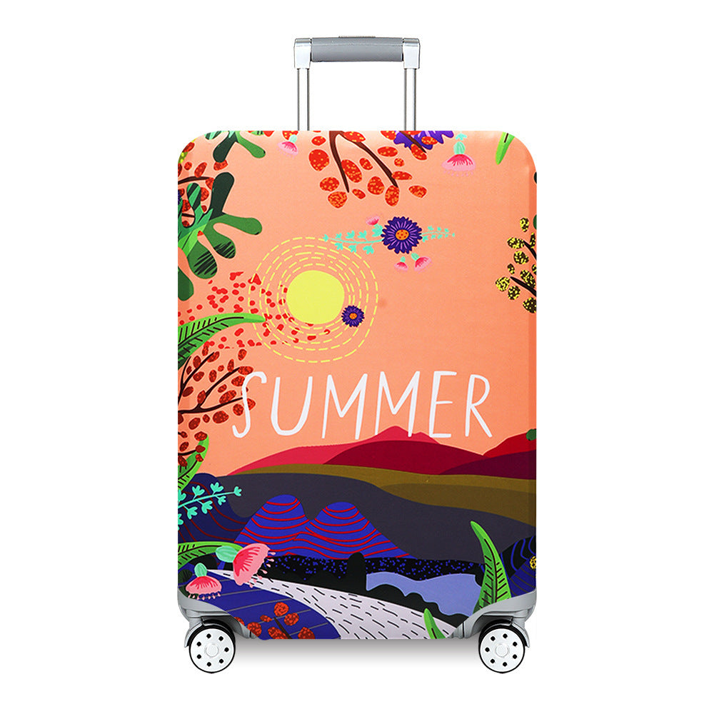Women's Travel Suitcase with Colorful Floral Design Stornfield