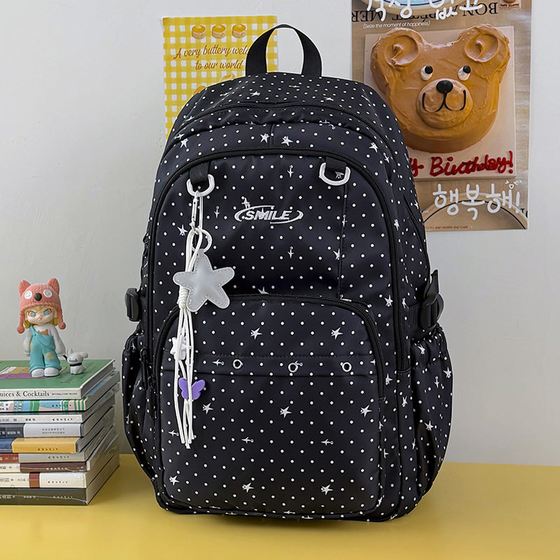 Star-Patterned Casual Backpack Stornfield 1791204705