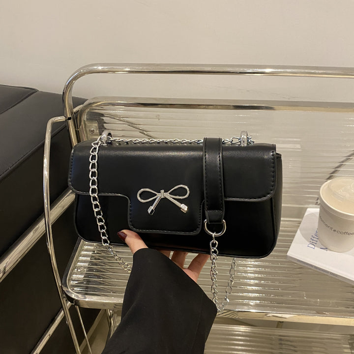 Elegant Bow Accent Crossbody Bag Stornfield