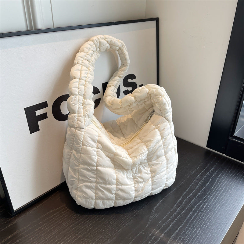 Textured Quilted Shoulder Bag Stornfield