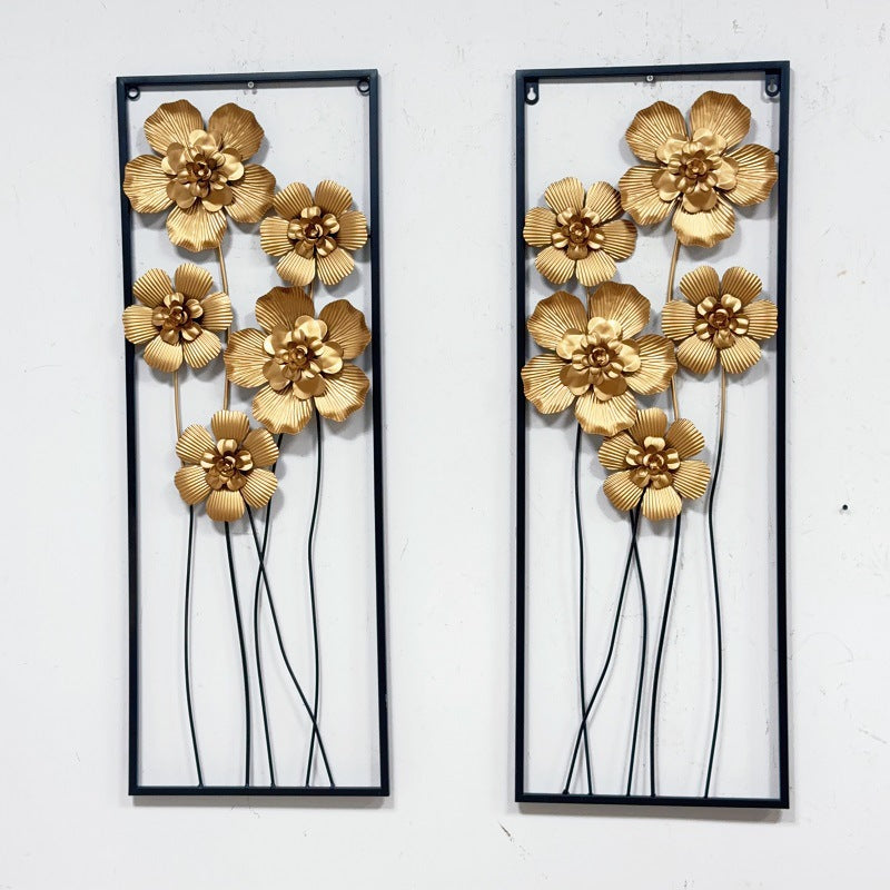 Artistic Floral Wall Metal Decor Stornfield