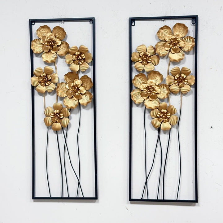 Artistic Floral Wall Metal Decor Stornfield