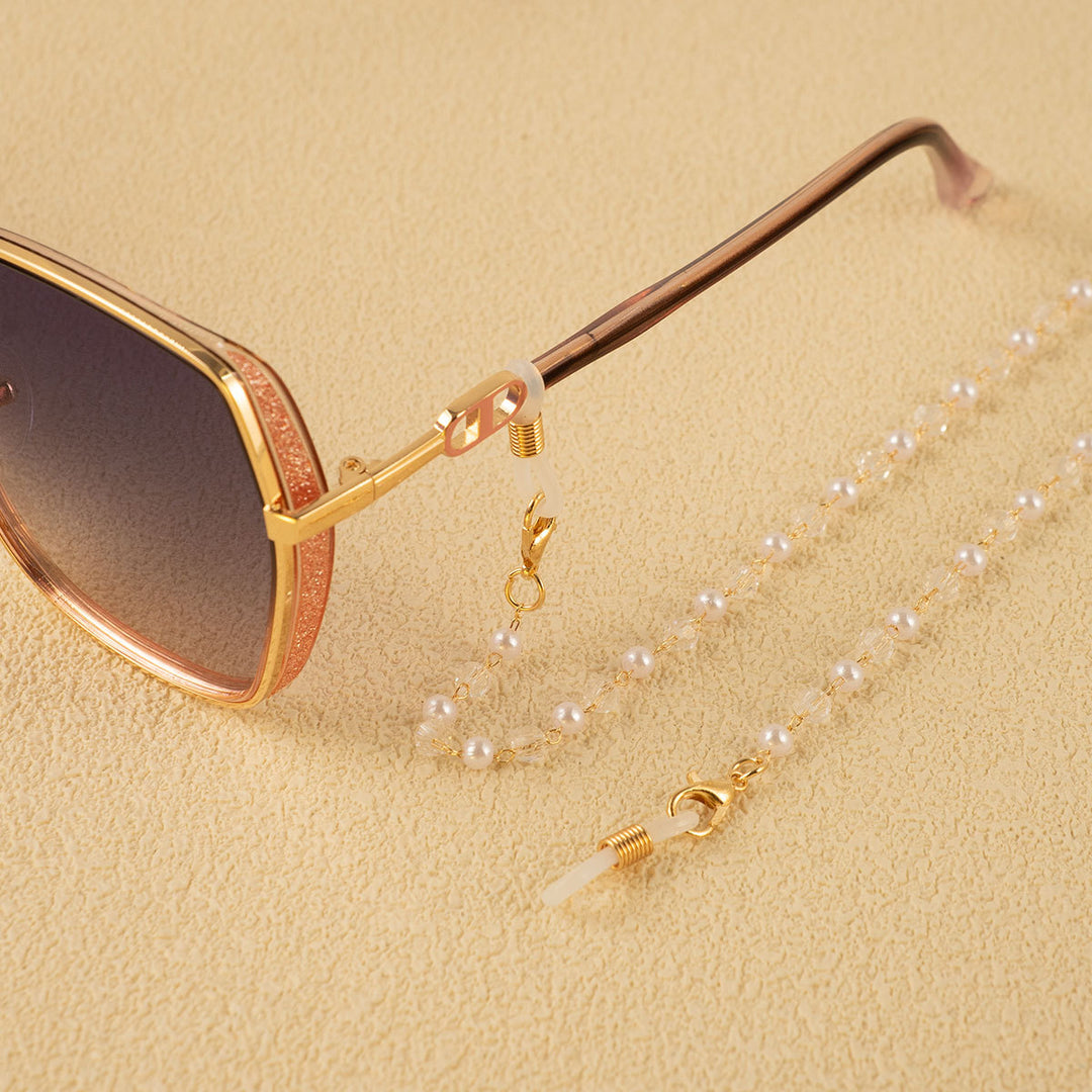 Elegant Pearl and Crystal Eyewear Chain Stornfield
