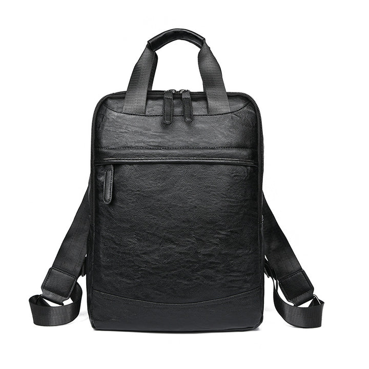 Sophisticated Leather Laptop Backpack Stornfield