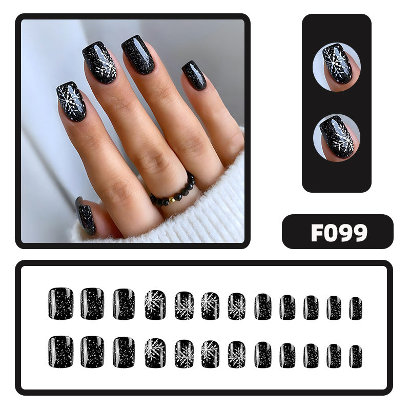 Glittery Nail Art Set