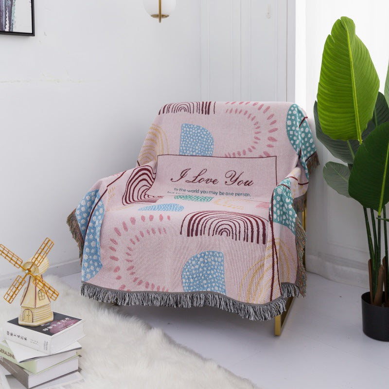 Inspirational Quote Decorative Throw Blanket