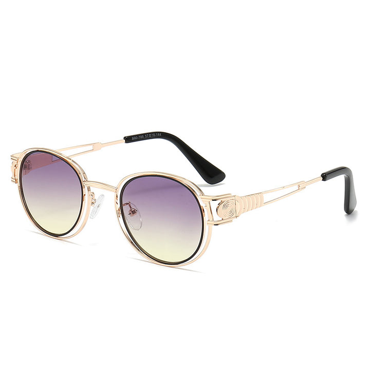 Women's sunglasses with fashionable metal frame and comfortable nose pads Stornfield
