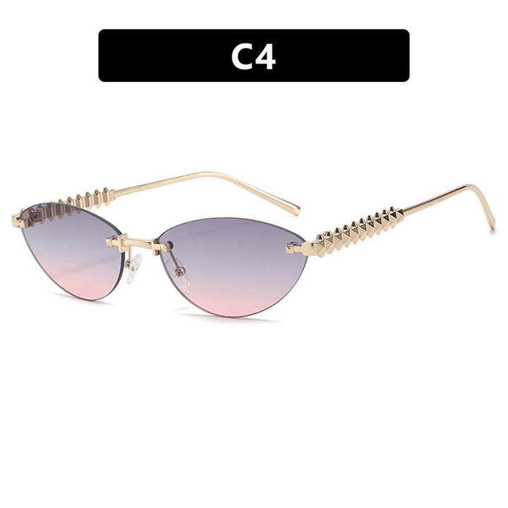 Women's sunglasses in modern, geometric design with stylish metal frame and UV protection Stornfield