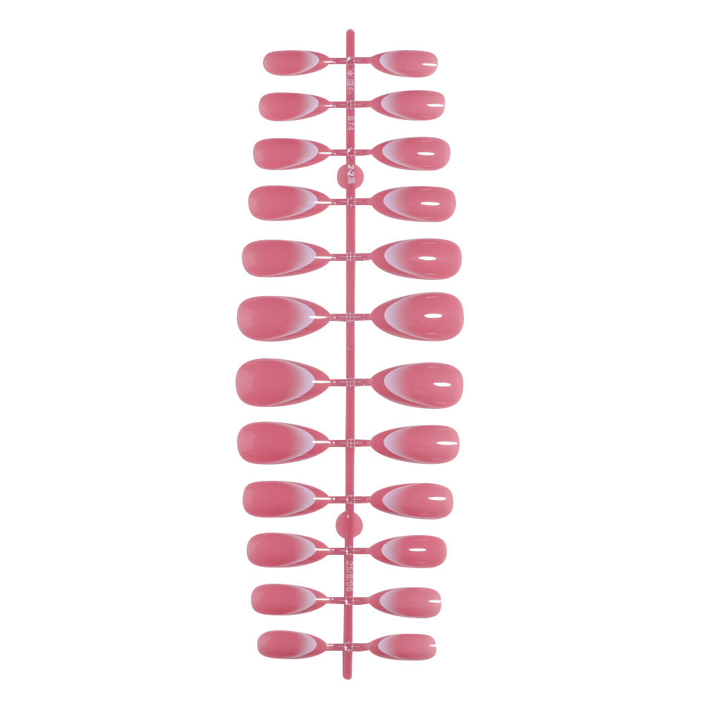 Elegant Almond-Shaped Press-On Nail Set Stornfield