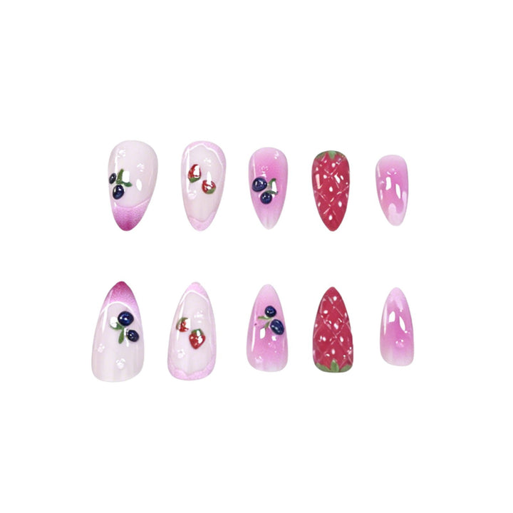 Artistic Fruit-Inspired Nail Art Stornfield