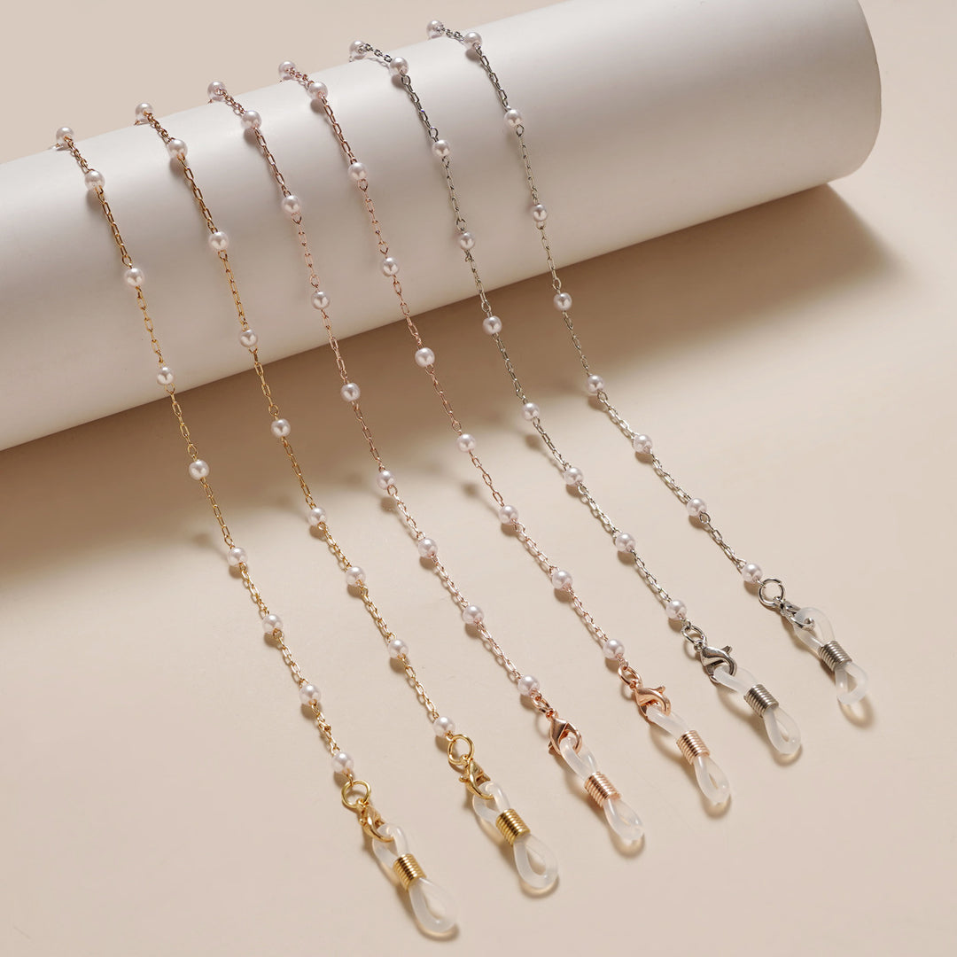 Elegant Pearl-Linked Eyewear Chain Stornfield 1786763834