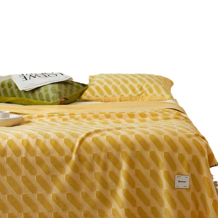 Women's cozy blanket with modern geometric pattern Stornfield