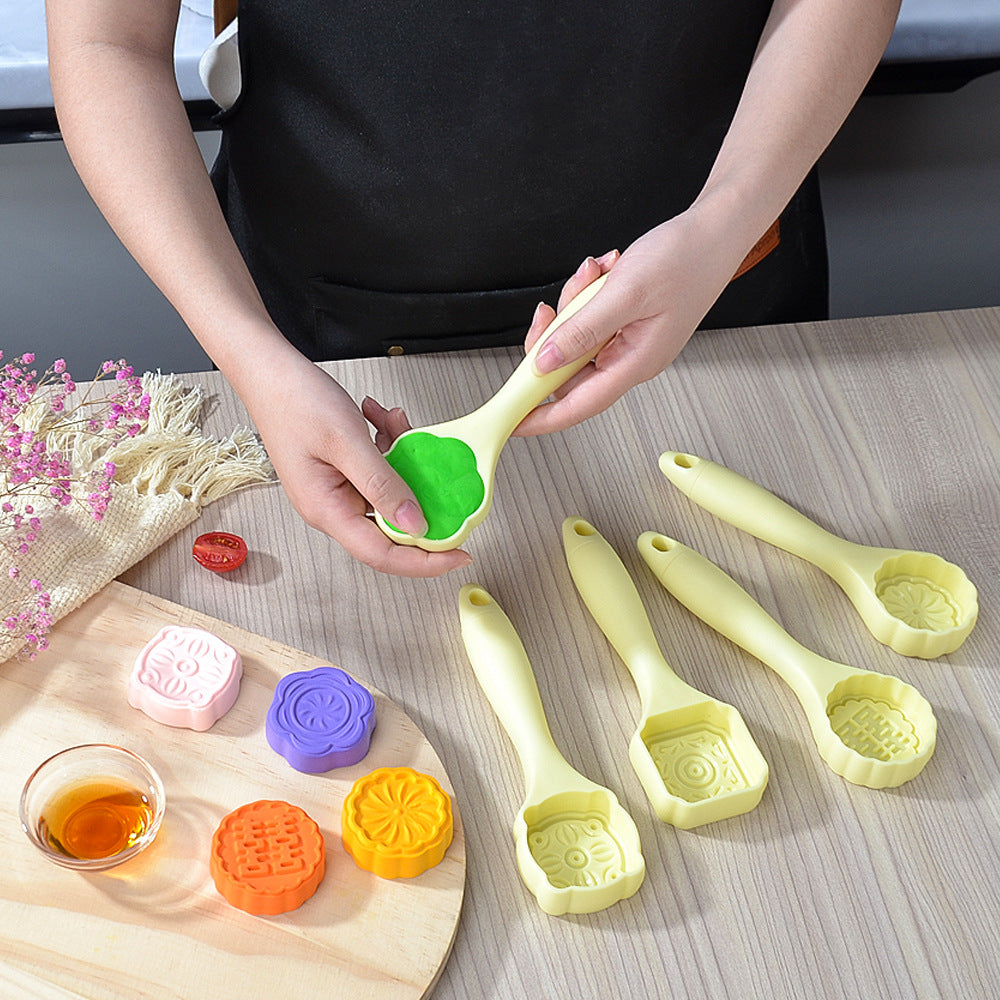 Silicone Cookie Stamp Set with Various Patterns Stornfield