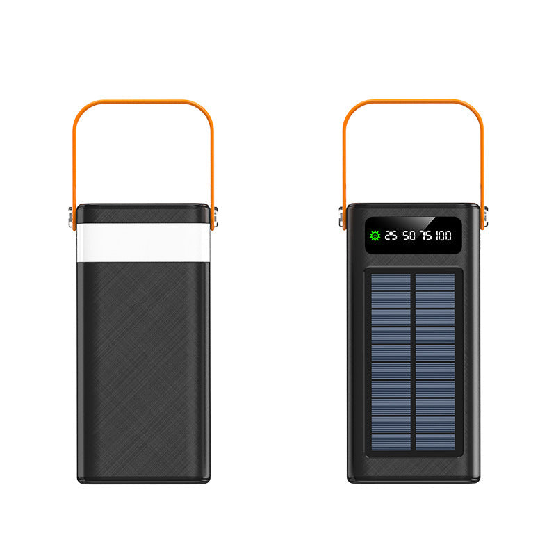 Portable solar power bank with multifunctional charging function and digital display Stornfield