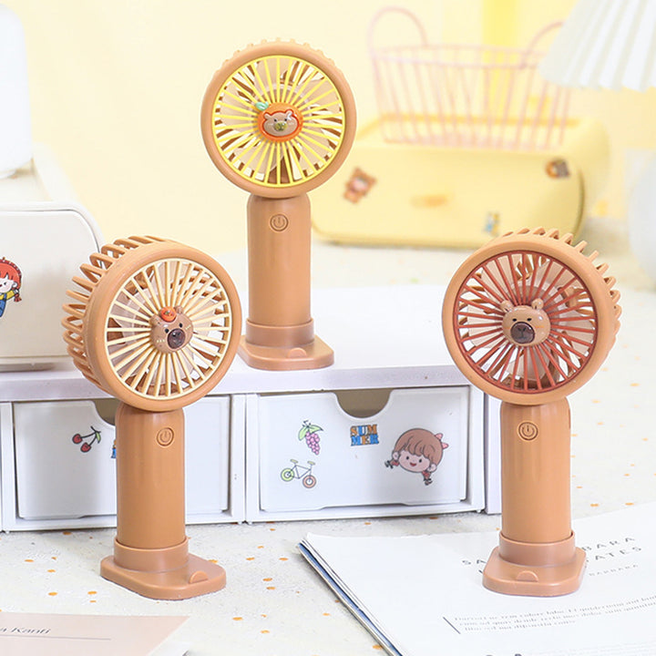Women's Portable Mini Fan in Charming Bear Design Stornfield