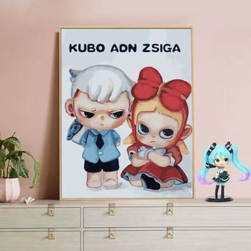 Playful Character Art Print Stornfield