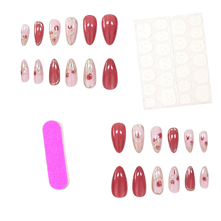 Elegant Floral Acrylic Nail Art Enhancements Stornfield 1789915802