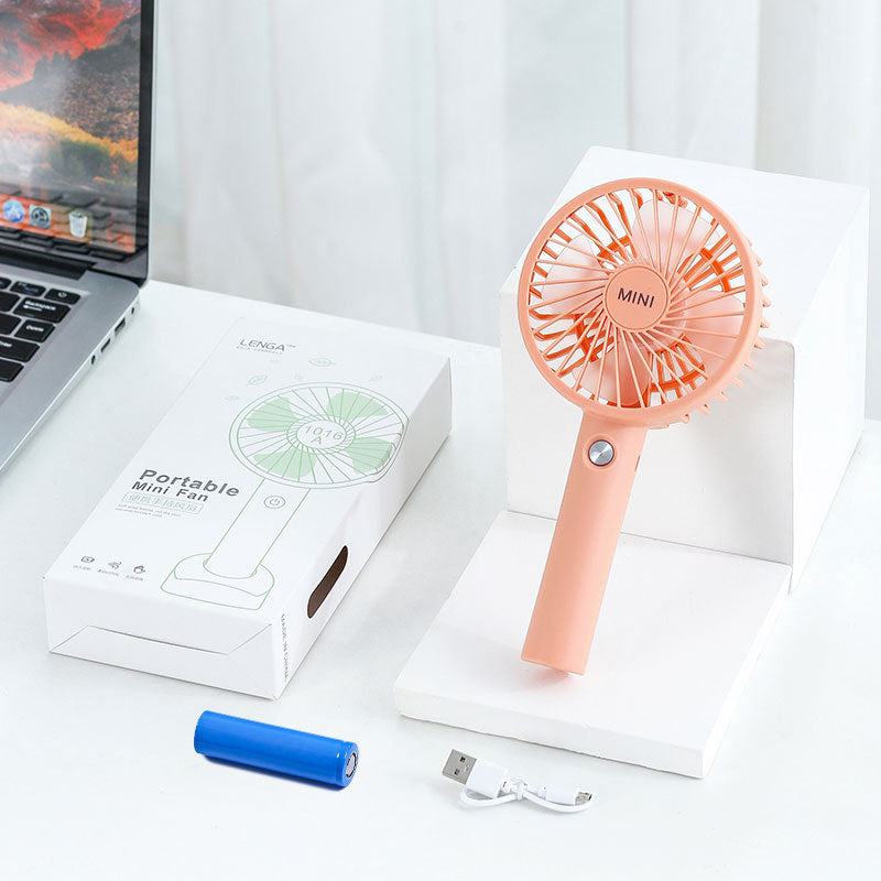 Unisex Portable Mini Fan with USB Connection and Variable Speed Control Stornfield