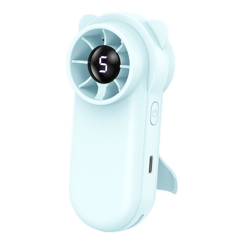 Unisex Portable Mini Fan with LED Display Stornfield