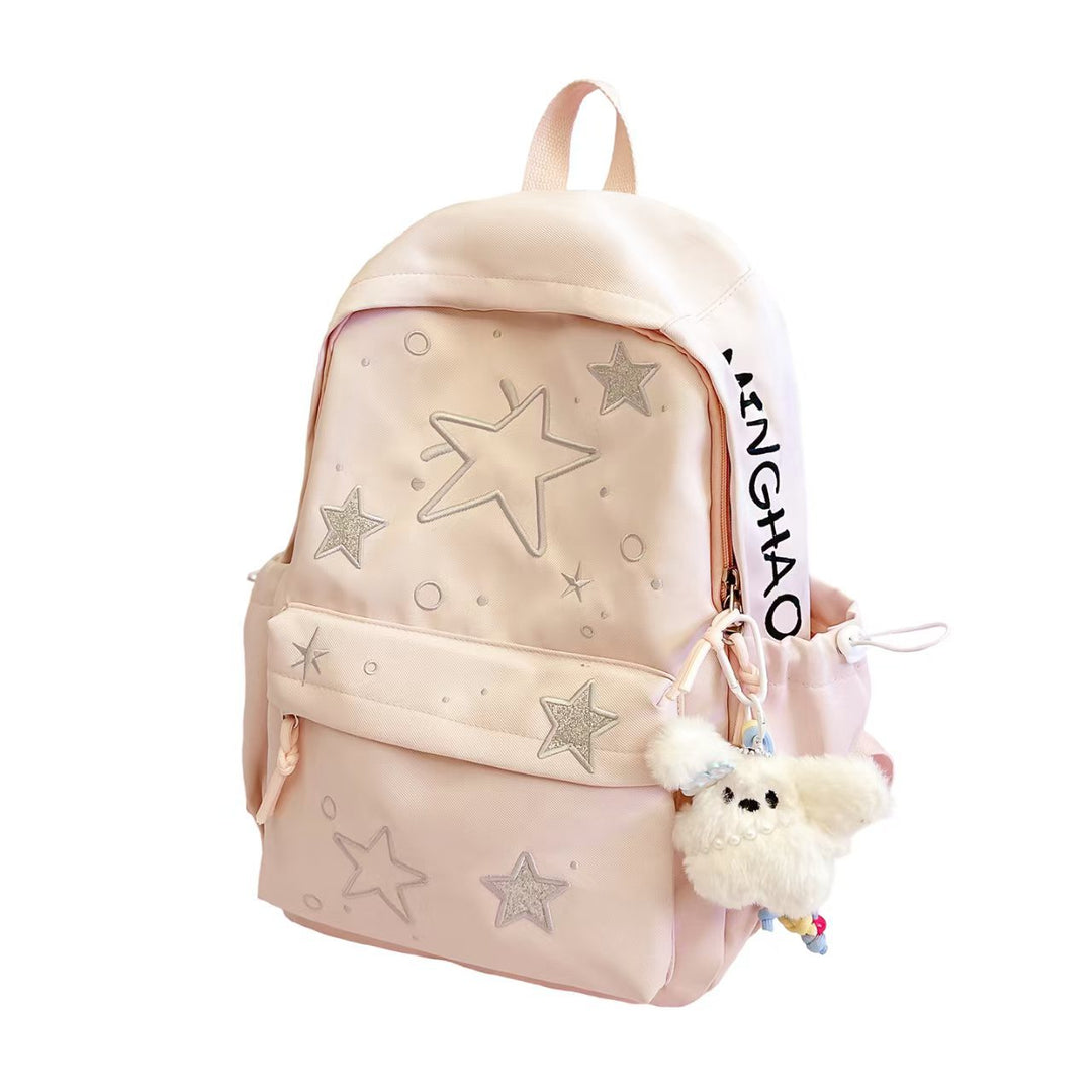 Star-Embroidered Lightweight Backpack Stornfield