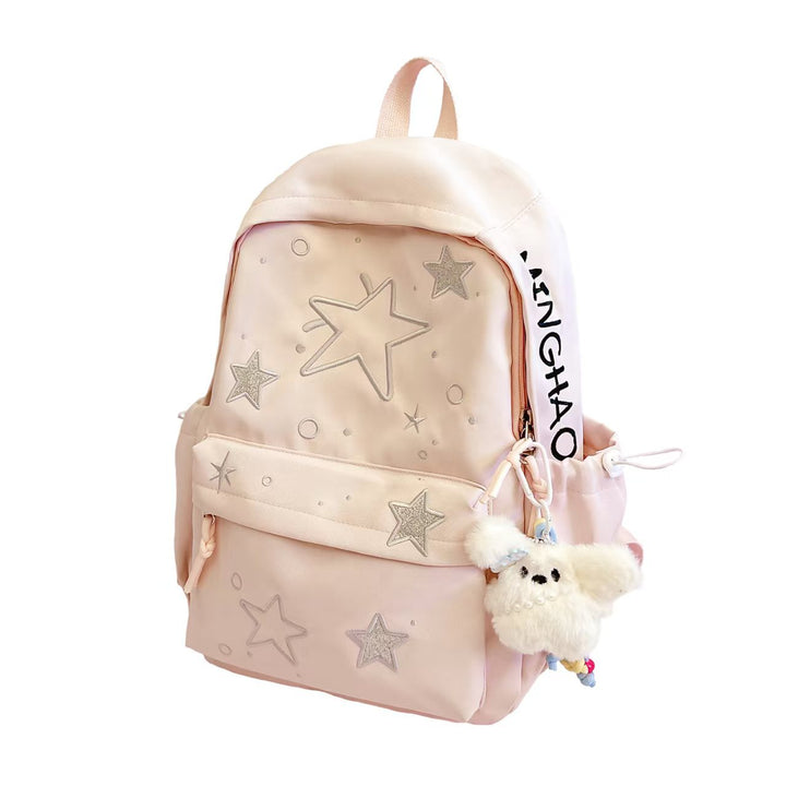 Star-Embroidered Lightweight Backpack Stornfield