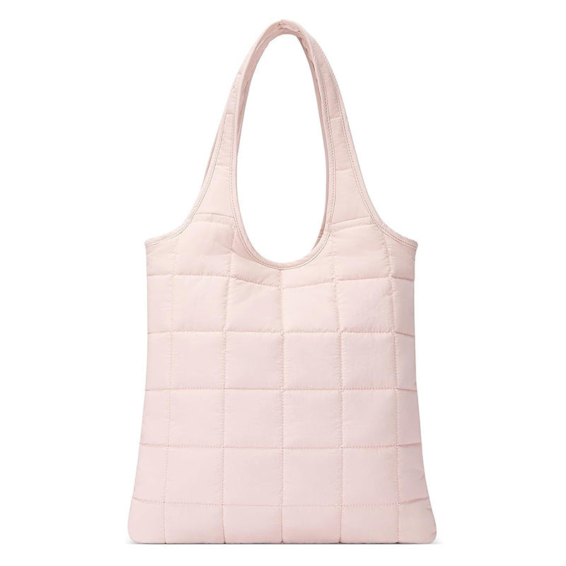 Padded shoulder bag with modern quilted design Stornfield