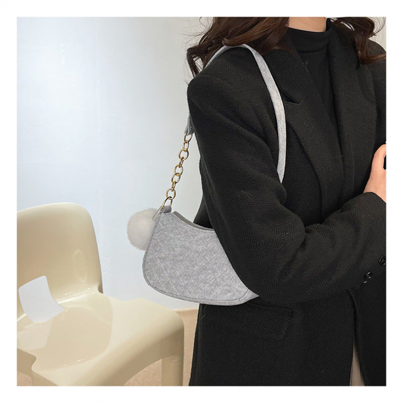 WoStylish Faux Fur Mini Handbag Stornfield
