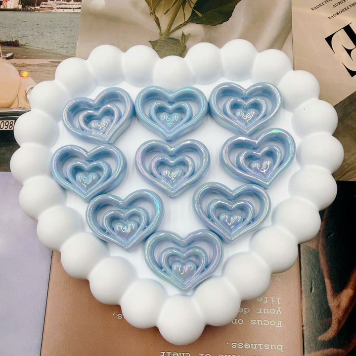 Decorative Heart-Shaped Resin Candle Holder Stornfield