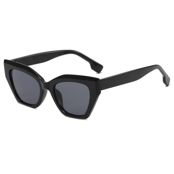 Women’s asymmetrical oversized sunglasses with trendy frame Stornfield