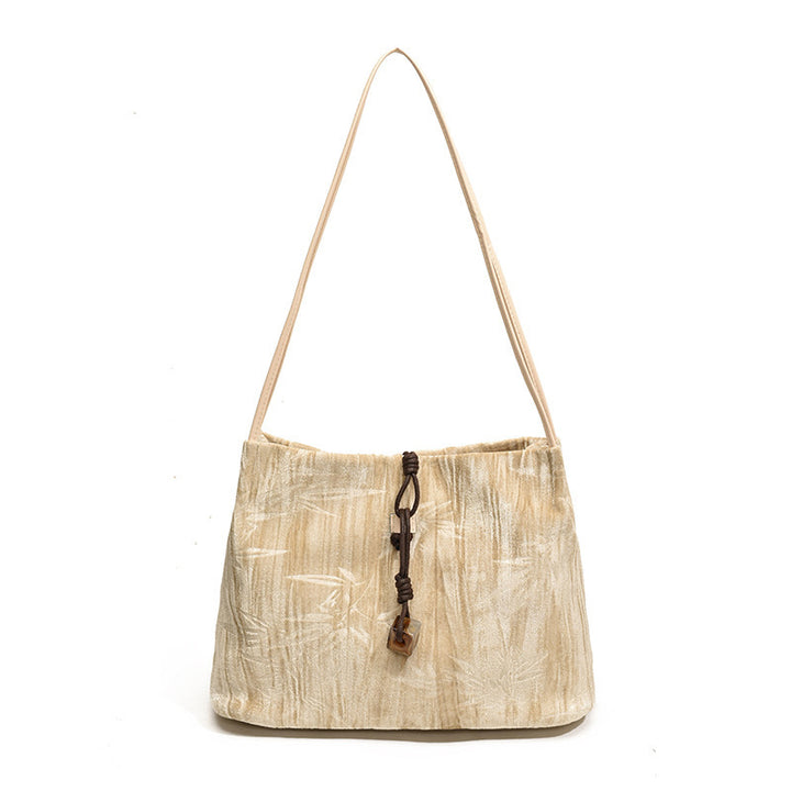 Chic Textured Handheld Tote Bag Stornfield