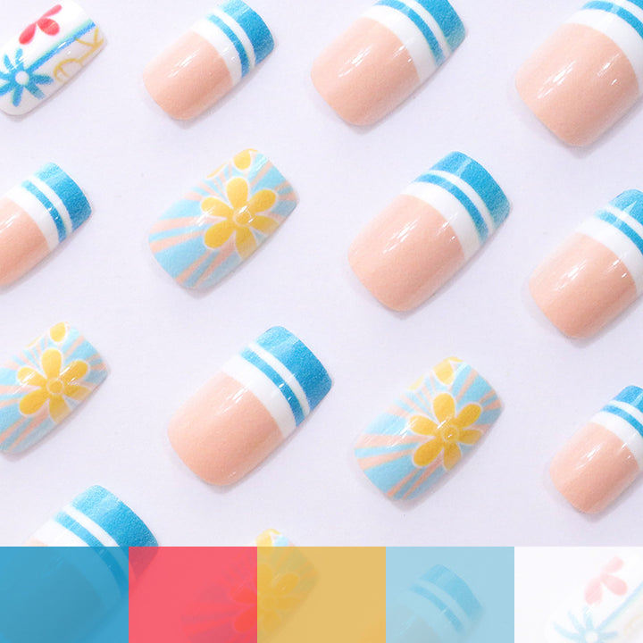 Floral Nail Art Design Set Stornfield