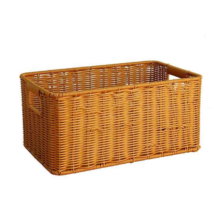 Wicker Storage Basket with Handles Stornfield