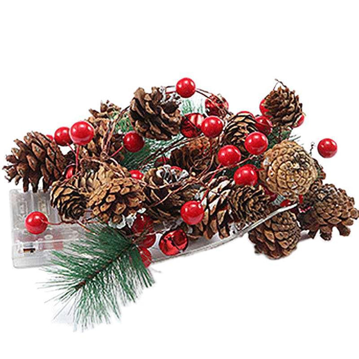 Decorative Pine Cone String Lights Stornfield