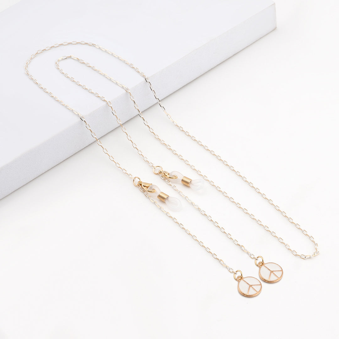 Elegant Geometric Glasses Chain Stornfield