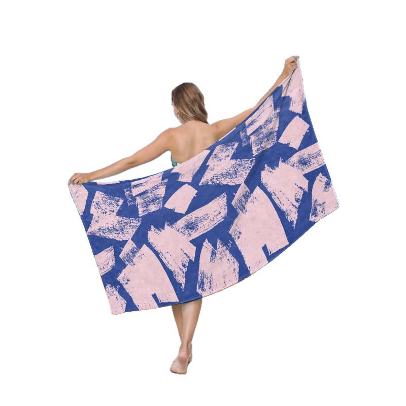 Beach blanket in exclusive mosaic design Stornfield