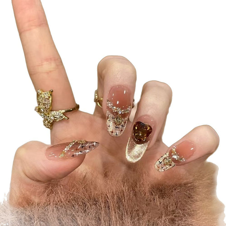 Artistic Elegance Press-On Nail Set Stornfield