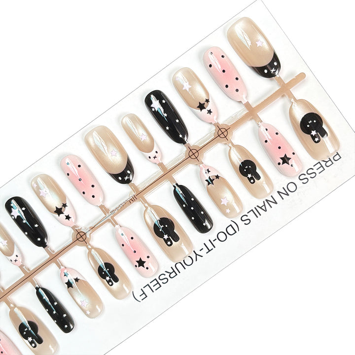 Artistic Press-On Nail Design Stornfield