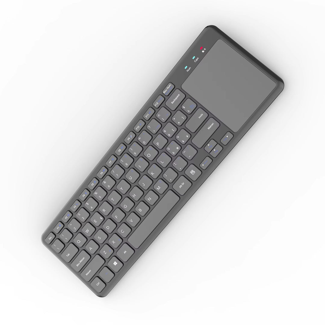 Ultra-Slim Wireless Keyboard with Touchpad Stornfield